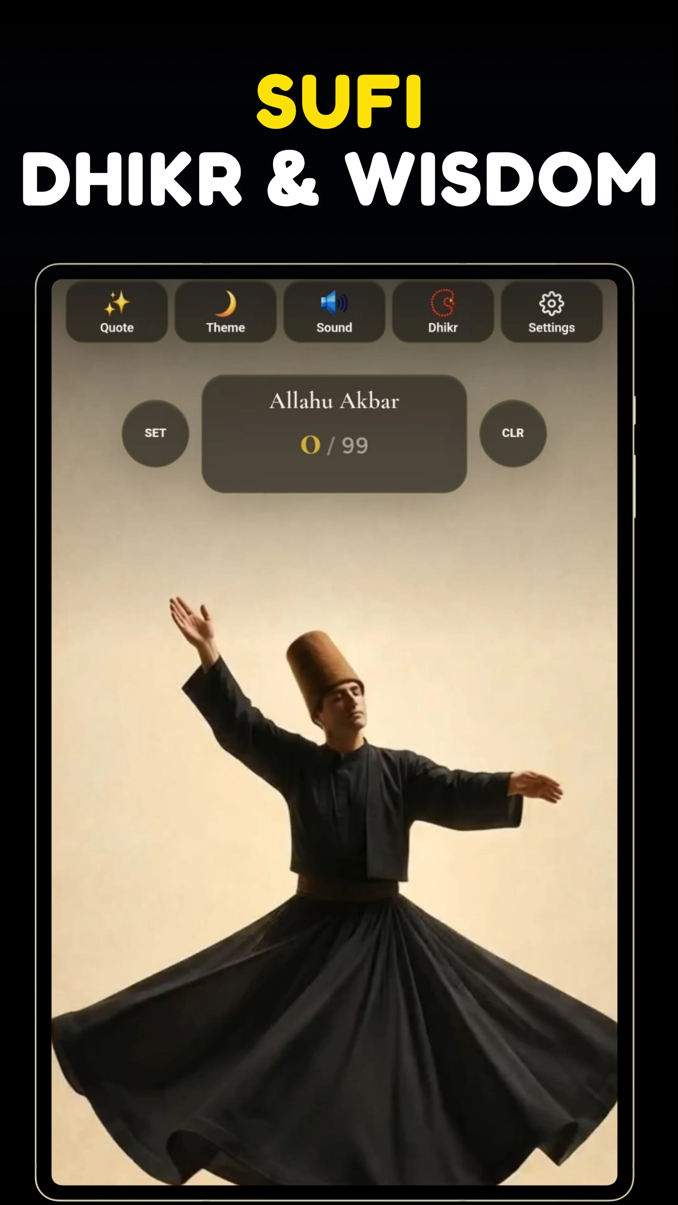 SUFI Dhikr & Wisdom screenshot