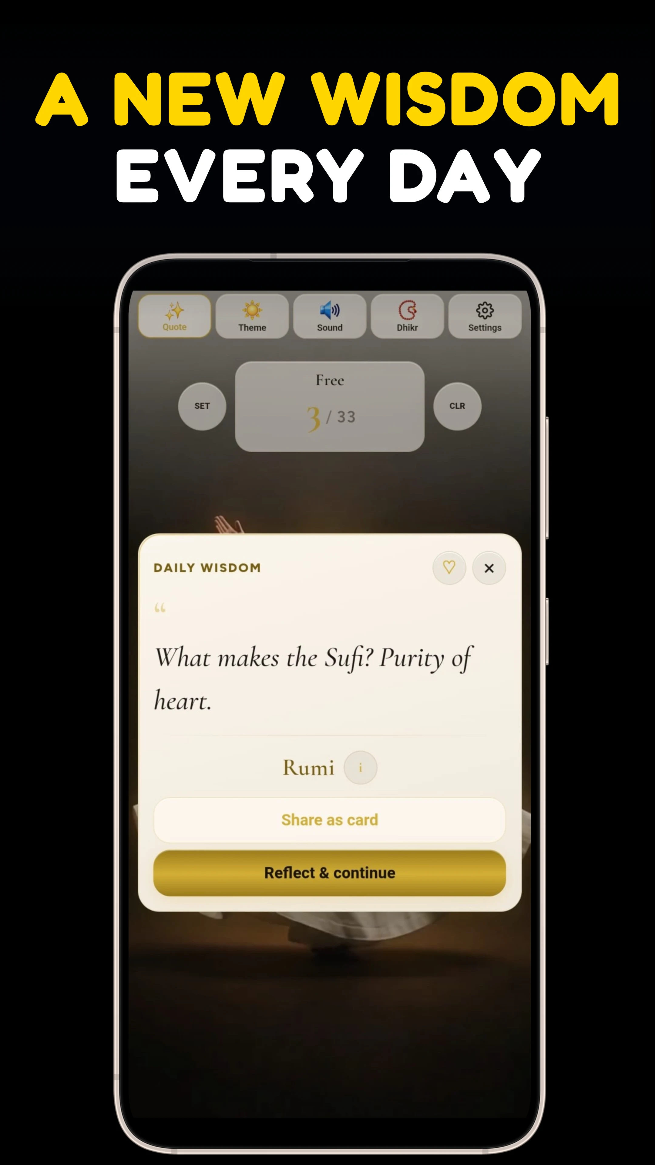 SUFI Dhikr & Wisdom screenshot