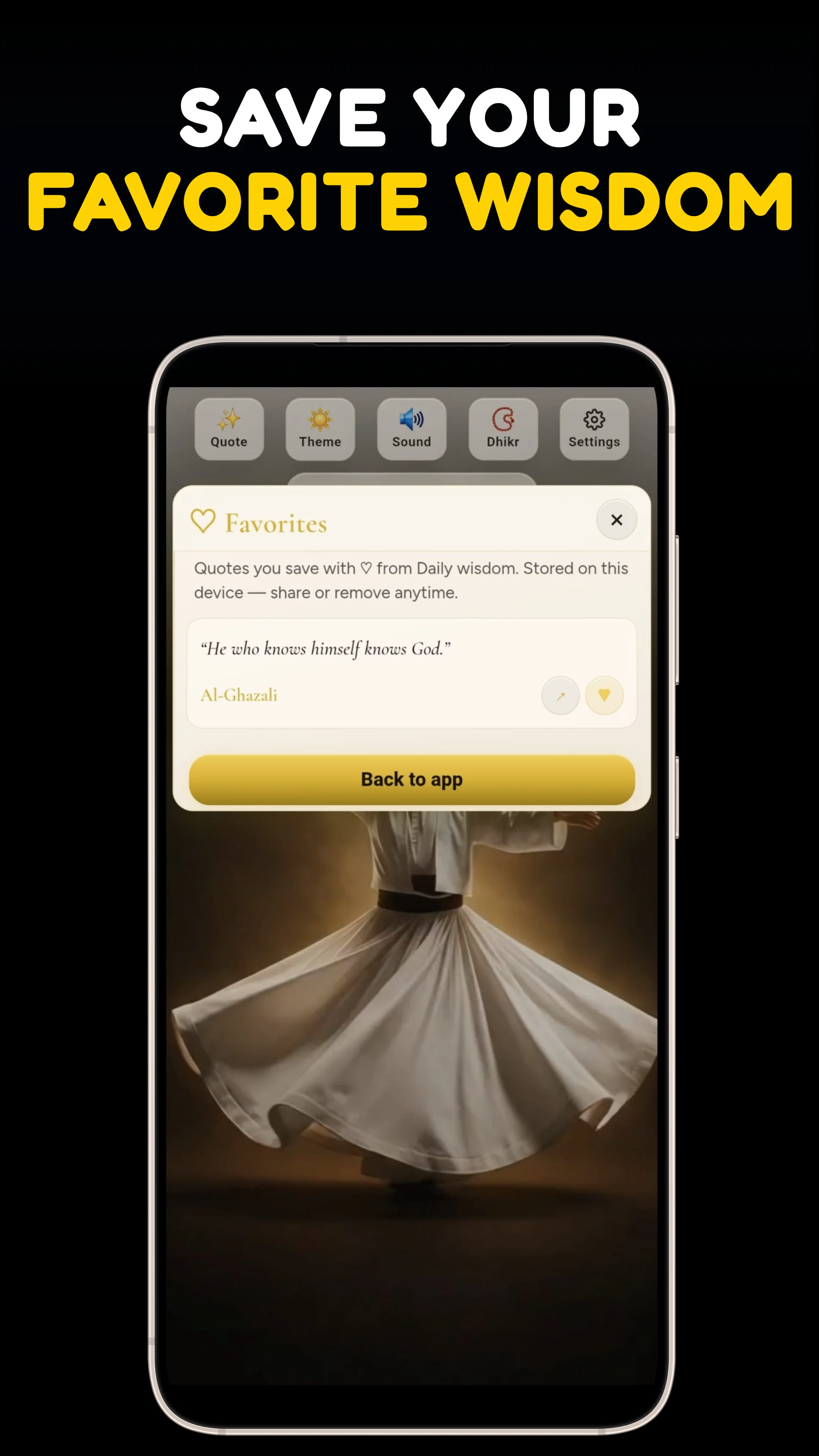 SUFI Dhikr & Wisdom screenshot